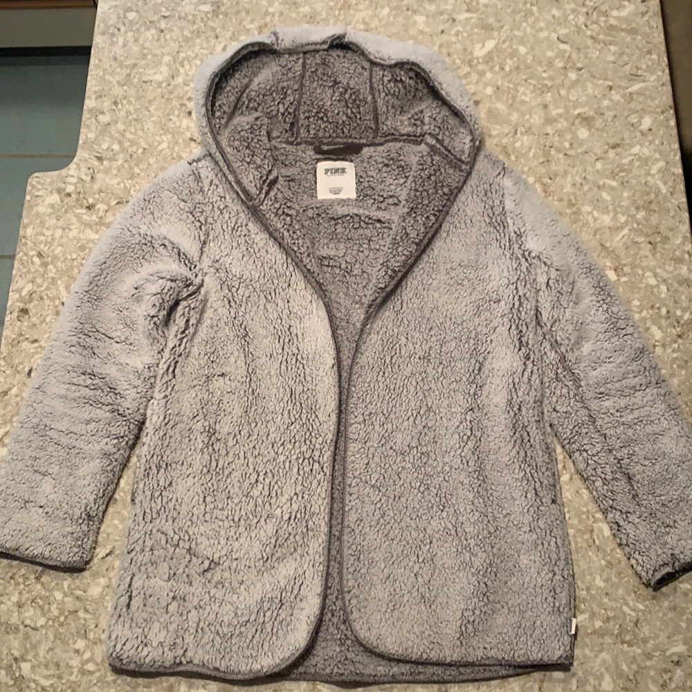 Victoria Secret’s Pink faux fur jacket